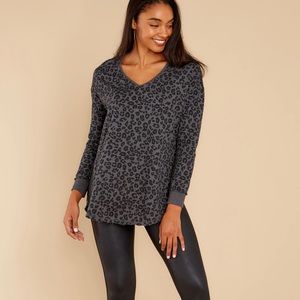 Z Supply Leopard Vneck Weekender